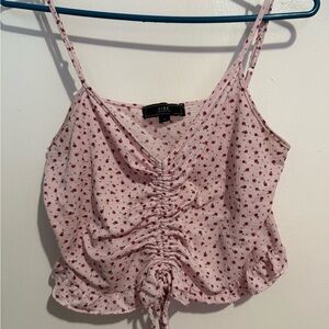 Vibe Pink Floral Women's Top